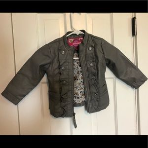 Gray “Leather” Jacket